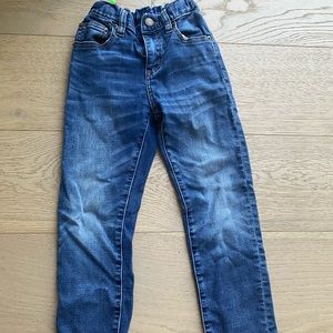 Crewcuts J Crew Boys Stretch Everyday Skinny Jeans Size 7 Blue Adjustable Waist